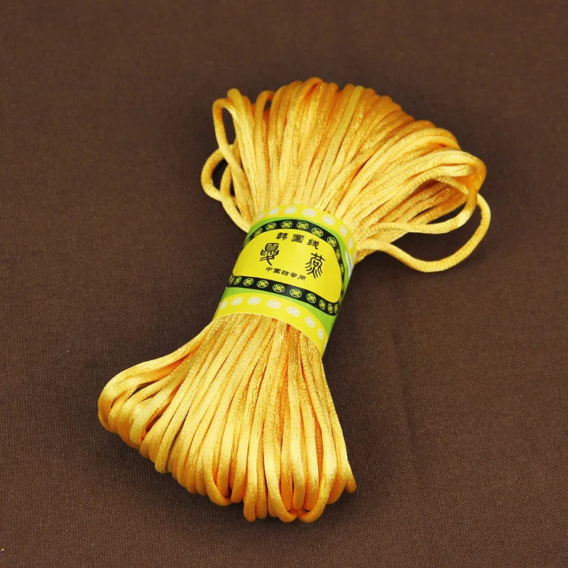 Beading Supplies, Satin-Style Cord for Chinese Knots, Macrame & Bracelets