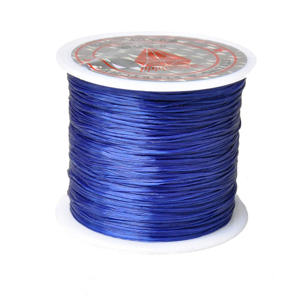 Elastic Beading Cord Black White Nylon Stretch String DIY Jewelry Making