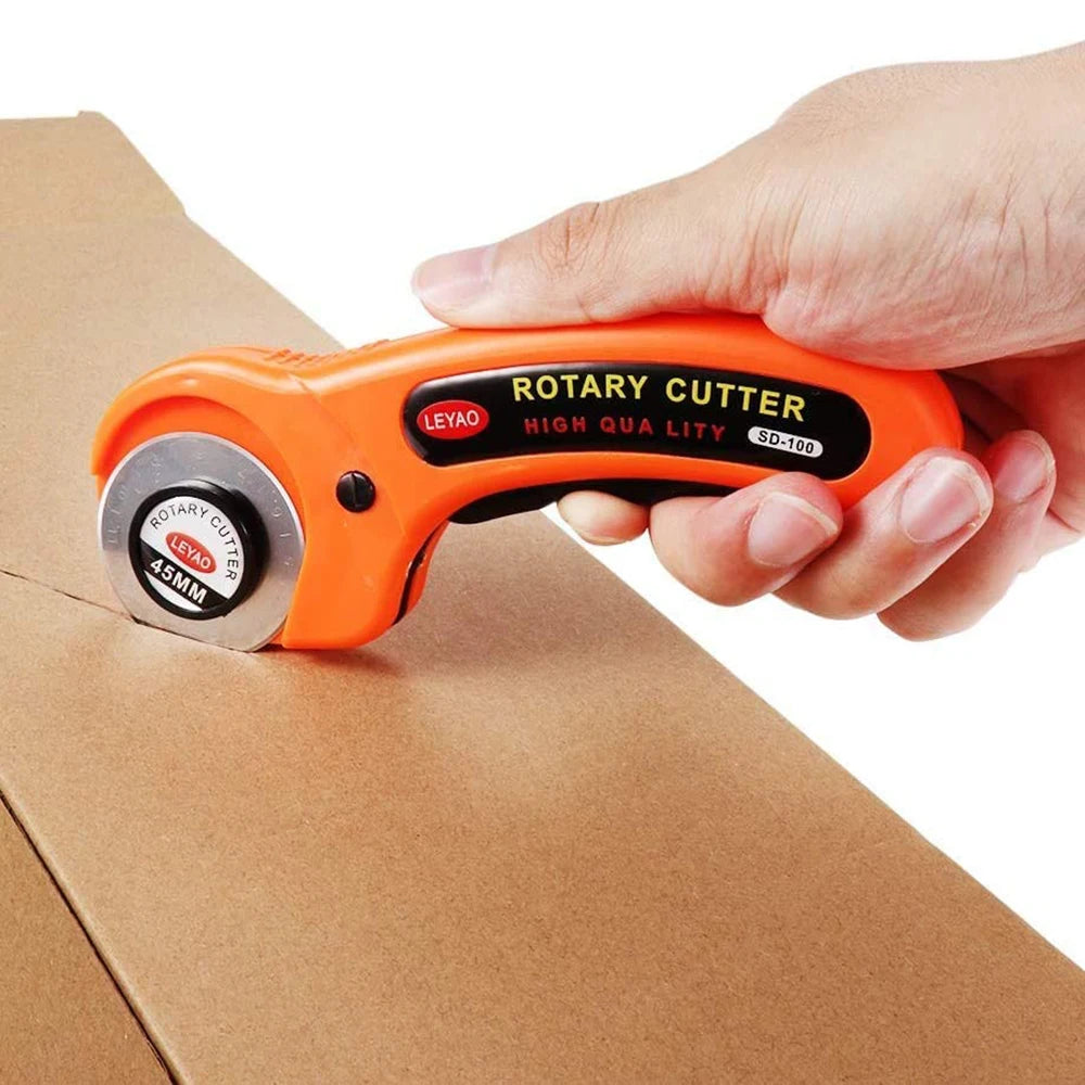 Rotary Cutter Kit with Blades, Cutting Mat, Ruler & Precision Craft Knife