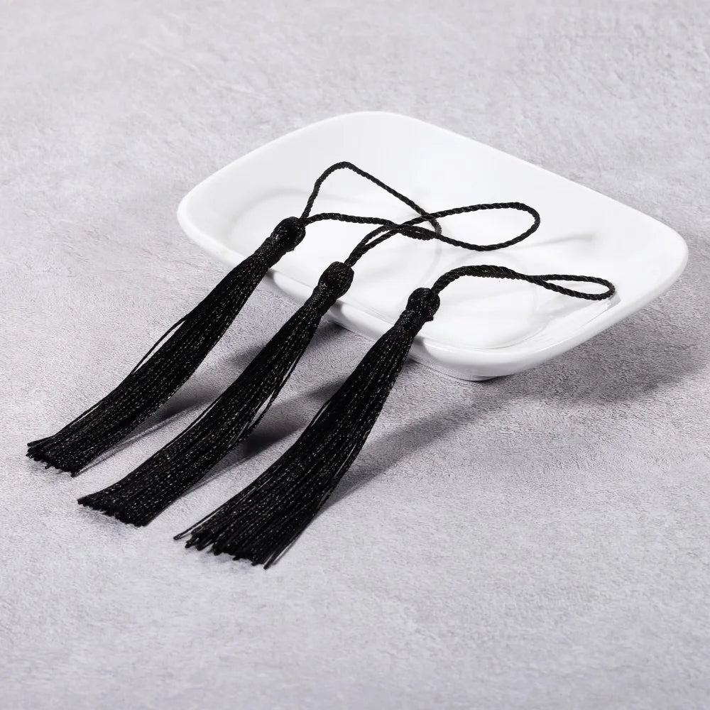 Tassel Trim Fringe Sewing Curtains Hanging Rope Silk Tassels DIY Jewelry Making