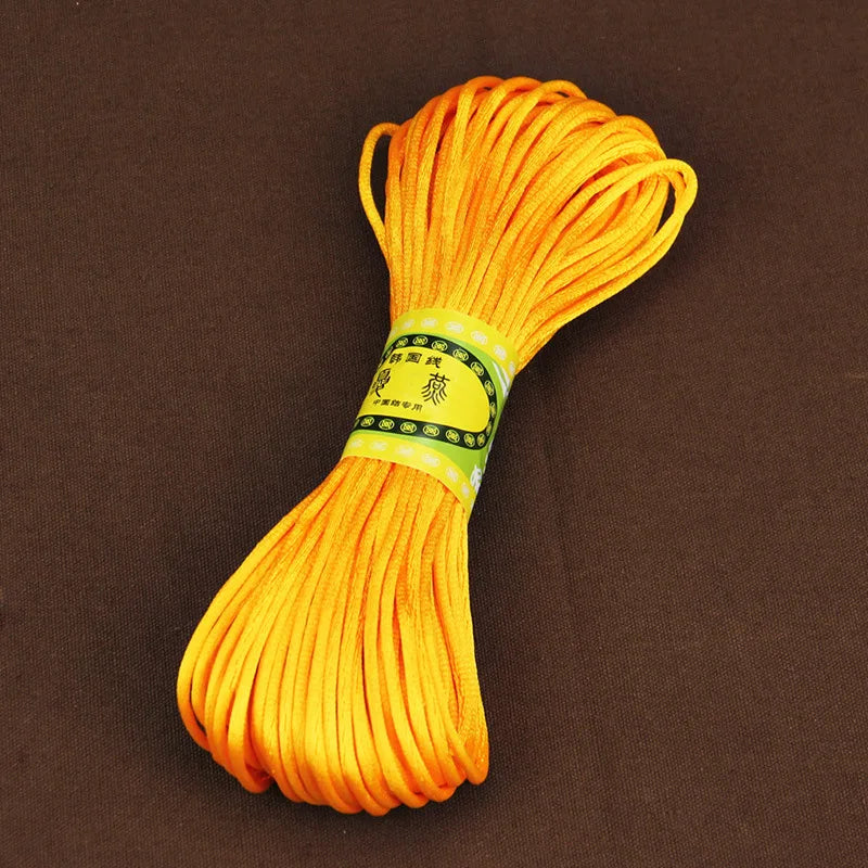 Beading Supplies, Satin-Style Cord for Chinese Knots, Macrame & Bracelets