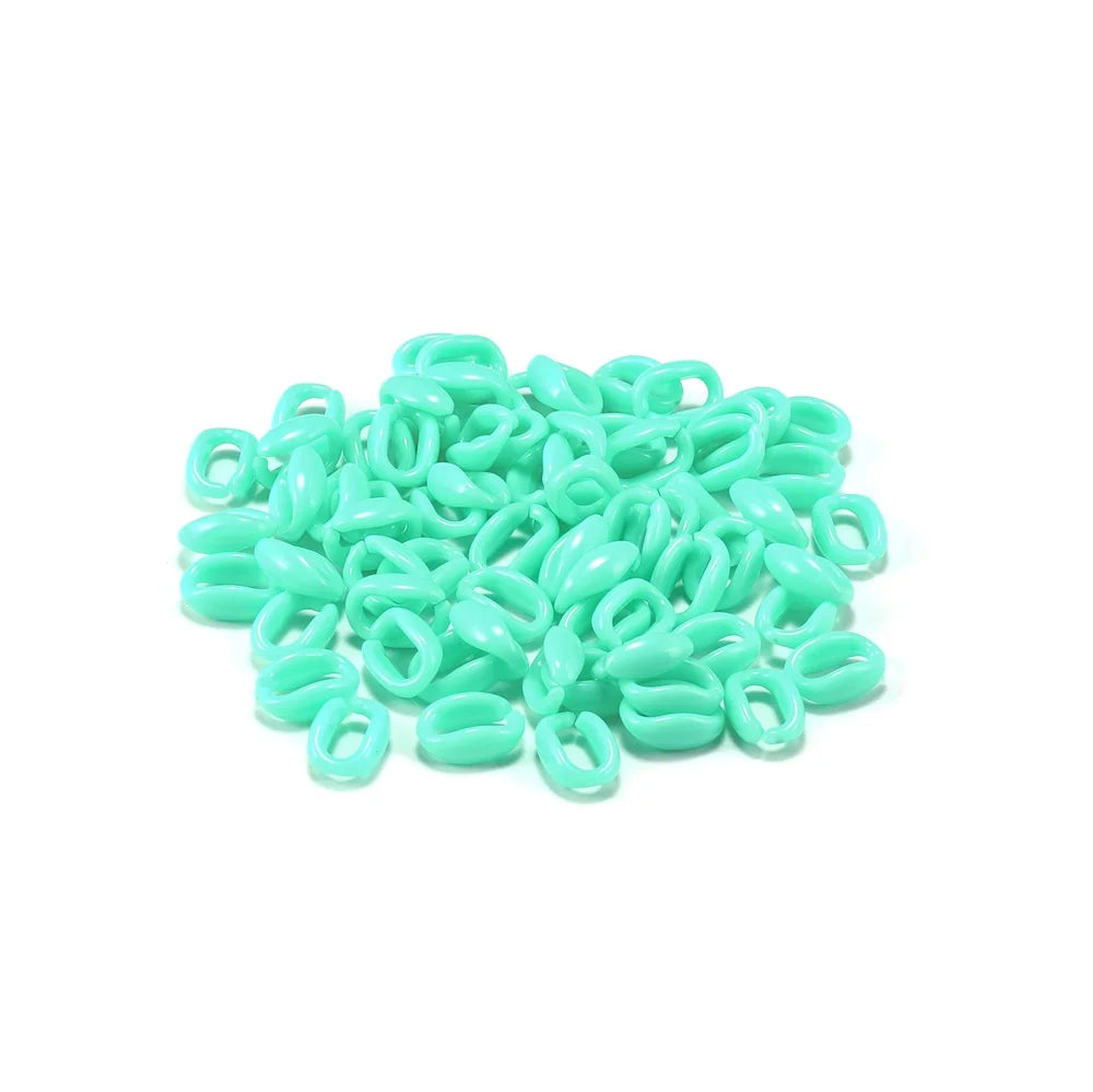 Acrylic Chain Links Colorful Necklace Bracelet Supplies DIY Jewelry Making