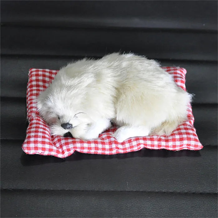 ABS Plush Dogs Car Ornament Car Dashboard Ornament Decoration
