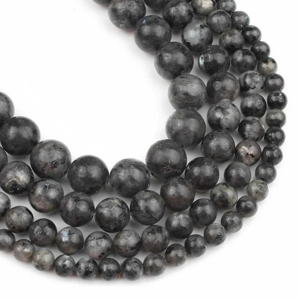 Stone Beads Round Brown Zebra Jasper-Style for DIY Jewelry Making Craft Beads