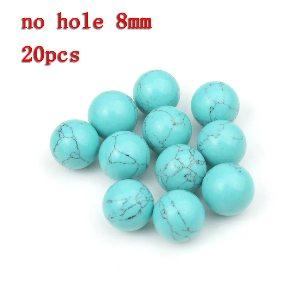 Stone Beads 18style Blue Turquoises-Style Matte Faceted Round Rondelles