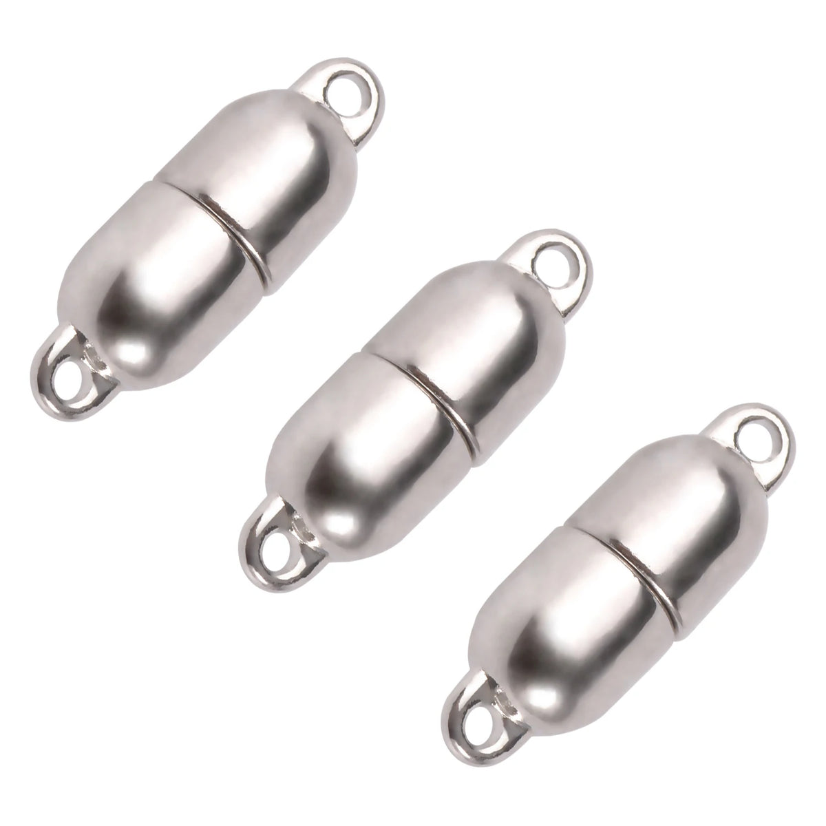 Magnetic Clasps Stainless Steel Leather Cord Ends DIY Jewelry Making