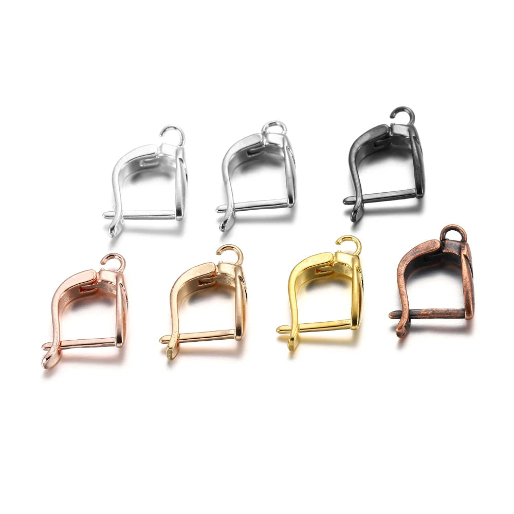 Earring Hooks Brass French Leverback Open Loops DIY Jewelry Making