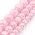 Stone Beads Round Rose Quartz Howlite Jade Agate Styles for DIY Jewelry Making