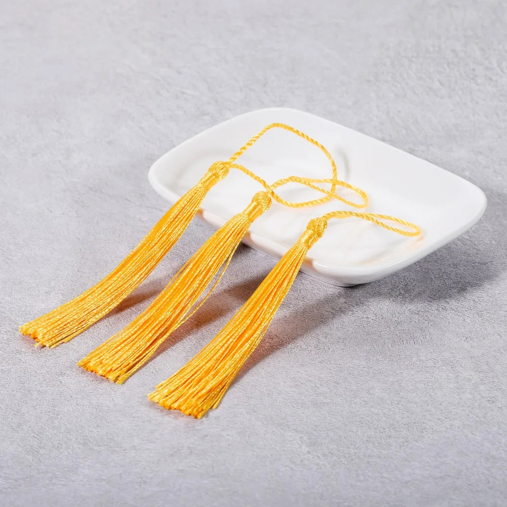 Tassel Trim Fringe Sewing Curtains Hanging Rope Silk Tassels DIY Jewelry Making