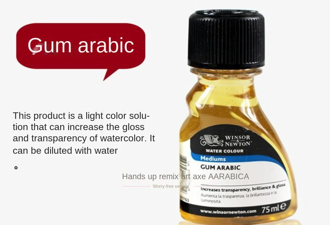 Winsor & Newton Watercolor Mediums — 75ml (Gum Arabic, Masking Fluid & More)
