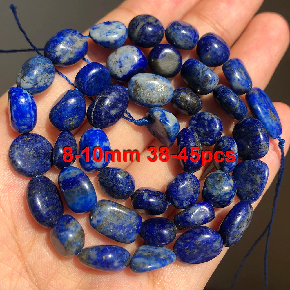 Stone Beads Faceted Blue Lapis Lazuli-Style Rondelle for DIY Jewelry Making