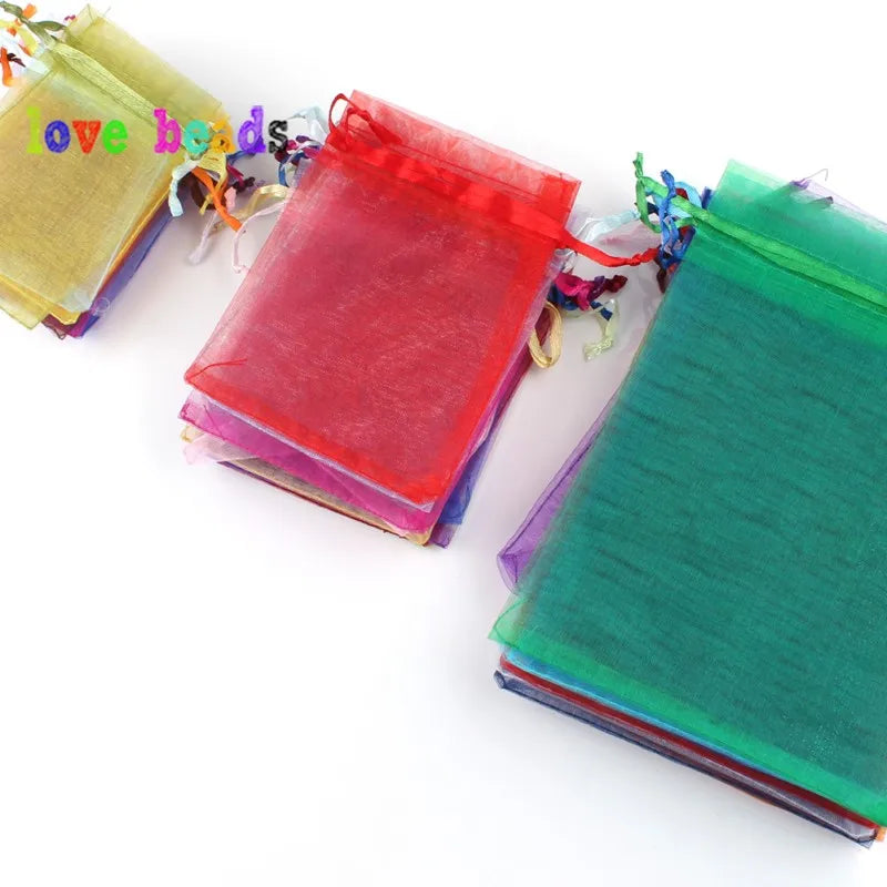 Gift Bags Organza Drawable Wedding Party Decoration Display