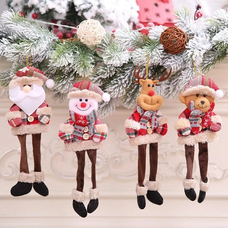 Christmas Doll Ornaments Merry Christmas Decorations For Home Xmas Decor Gifts