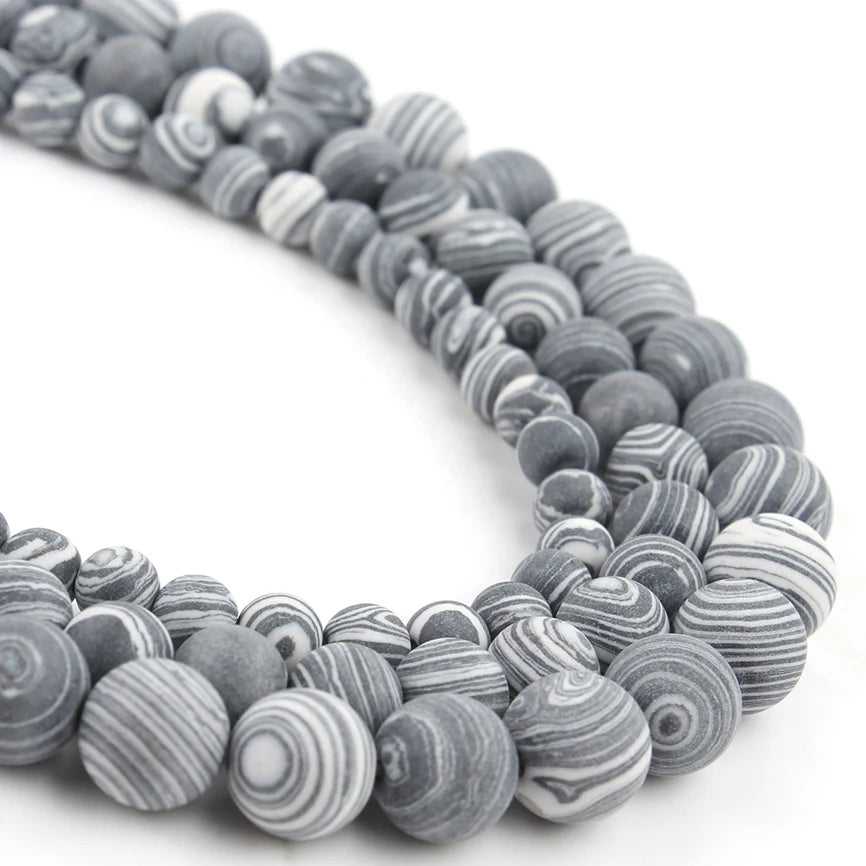 Stone Beads Matte Turquoises-Style Howlite-Style Frosted Agates Amazonite