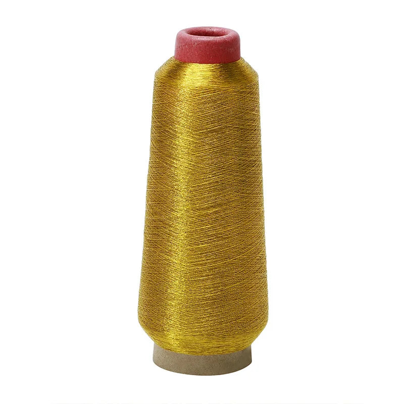 Embroidery Floss, Metallic Gold & Silver Colors for Handmade Needlework
