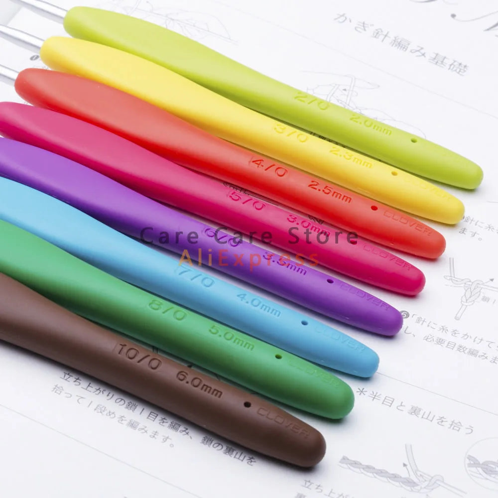 Crochet Hook, Clover Amure for Handmade Yarn Crafts & Needlework Projects