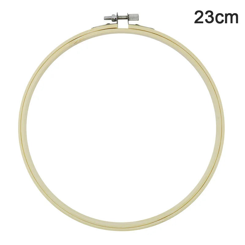 Embroidery Hoop, Wood-Effect Ring for Cross-Stitch & Needlecraft Projects