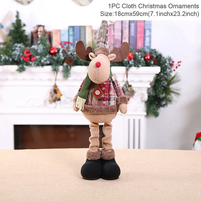 Christmas Doll Ornaments Merry Christmas Decorations For Home Xmas Decor Gifts