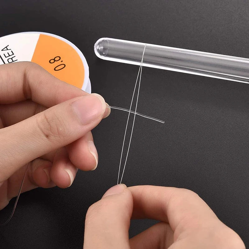 Elastic Beading Cord Clear Crystal Stringing Line DIY Jewelry Making