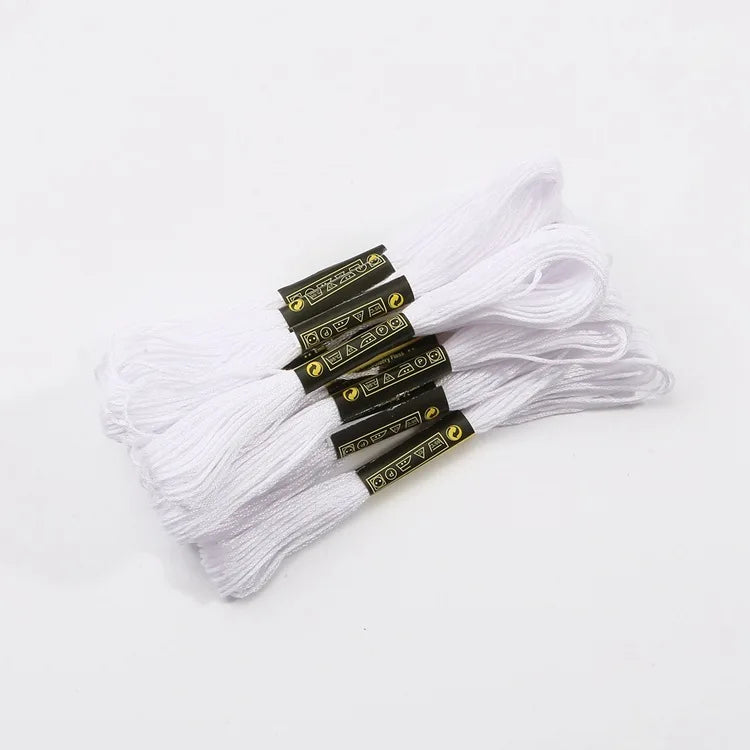 Embroidery Thread, Gradient & Solid Colors for Handmade Cross-Stitch Crafts