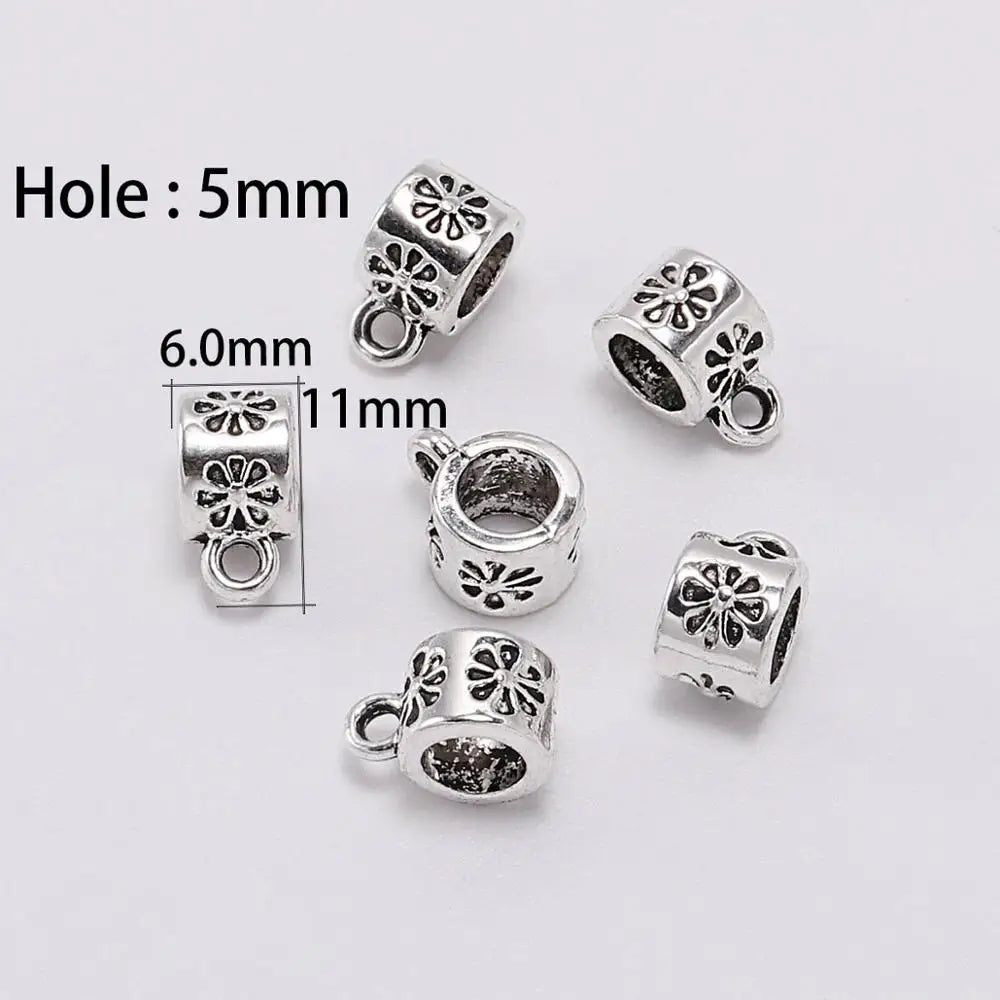 Pendant Bails Hook Clip Necklace Connectors DIY Jewelry Making Craft Supplies