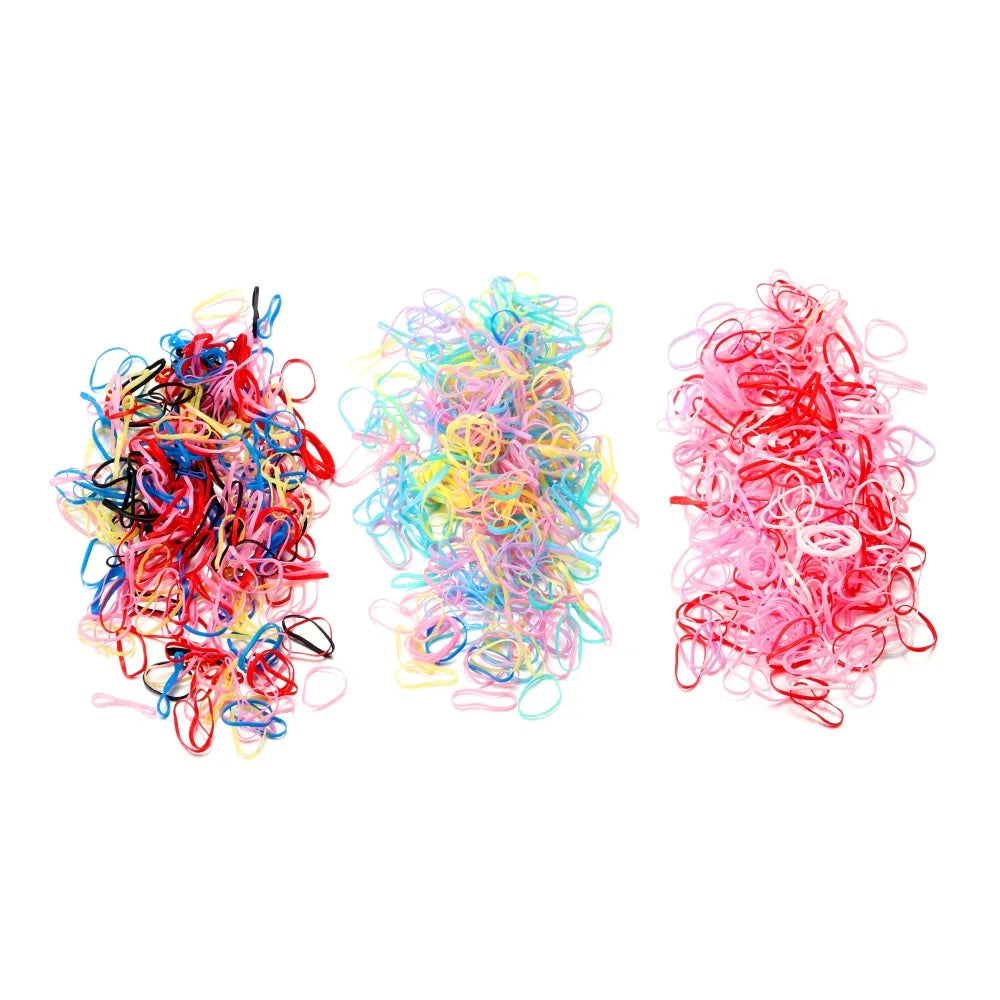 Rubber Beading Cord Mixed Color Elastic Bands DIY Jewelry Making Craft Supplies