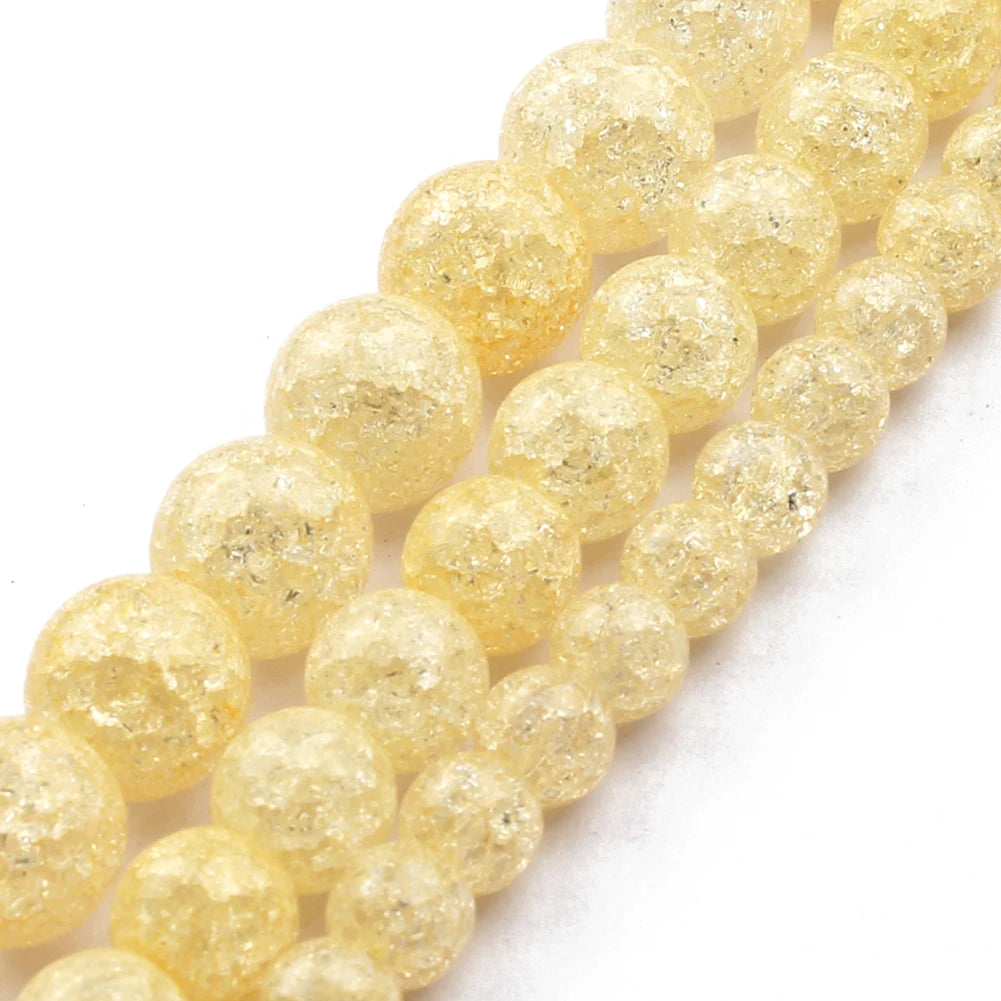Stone Beads Round Yellow Jade Agate Hematite Styles for DIY Jewelry Making