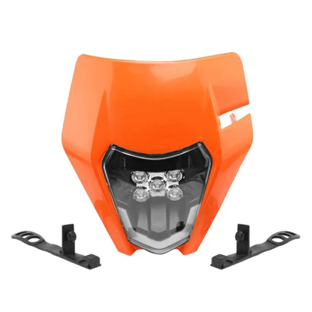 Motorcycle Headlight LED Enduro for Premium Quality Replacement Accessory