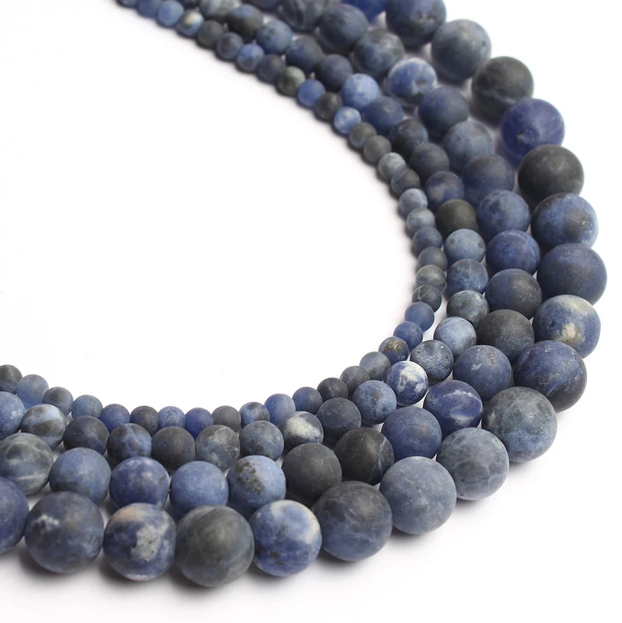 Stone Beads Matte Round Picture Jasper-Style for DIY Jewelry Making Craft Beads