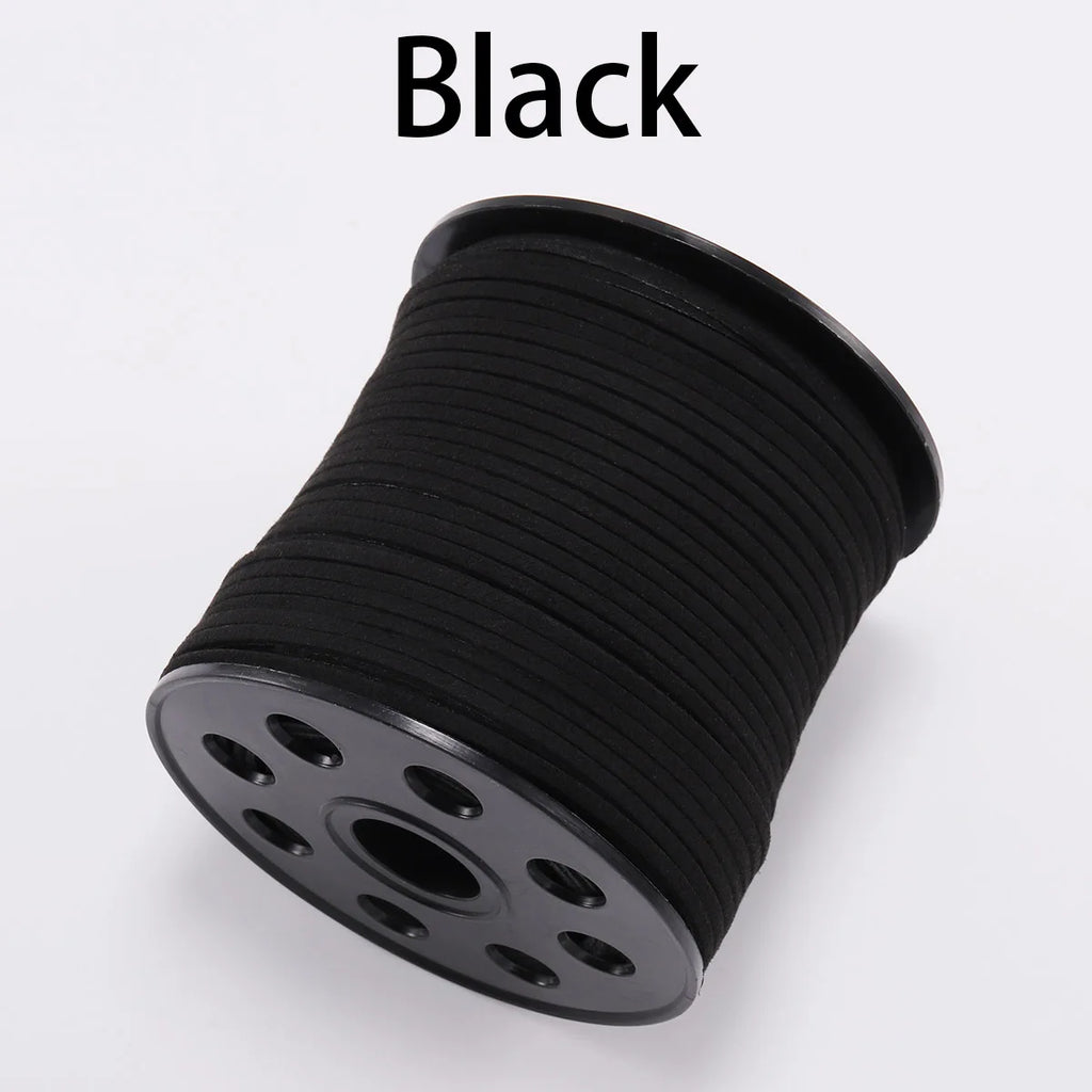 Beads Flat Faux Suede Braided Korean Velvet Leather Bracelet Bracelet Supplies