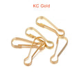 Lanyard Hooks Metal Snap Clips Gourd Buckle DIY Jewelry Making Craft Supplies