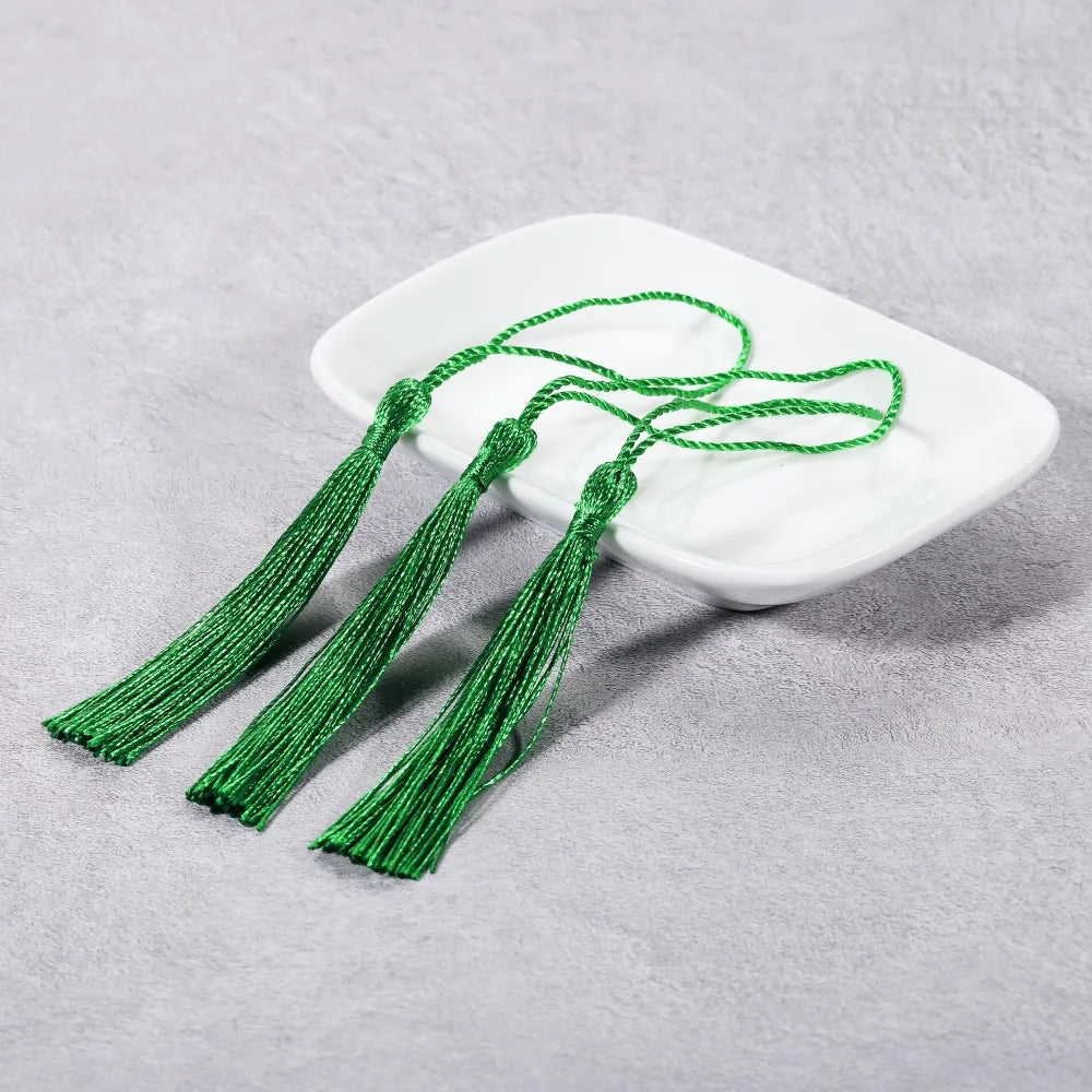 Tassel Trim Fringe Sewing Curtains Hanging Rope Silk Tassels DIY Jewelry Making