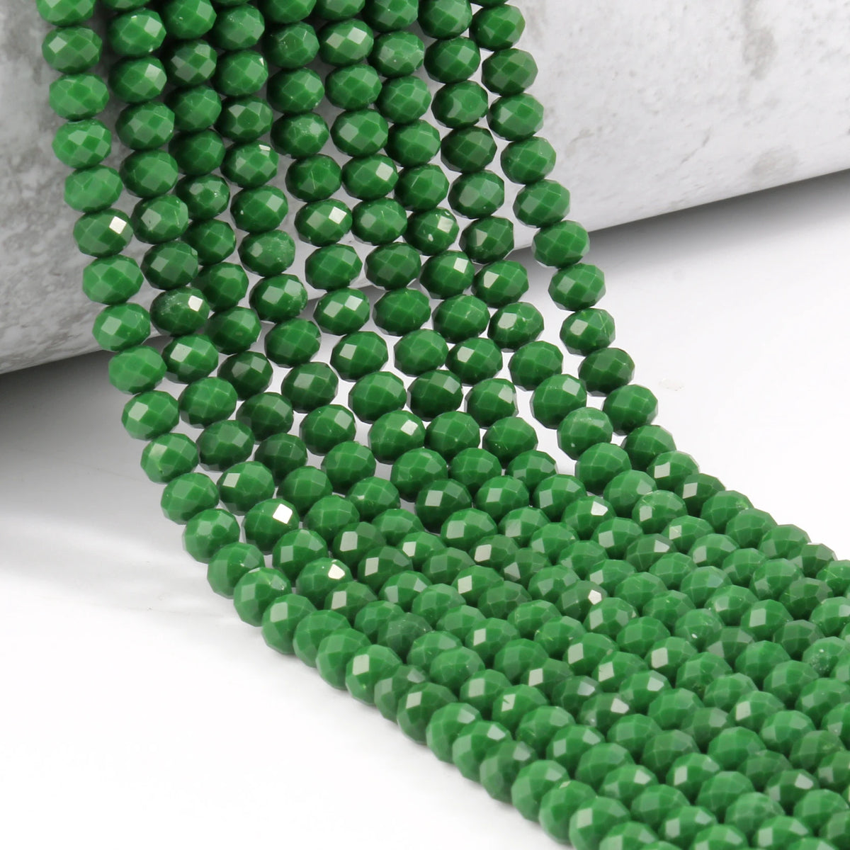 Glass Beads Faceted Round Multicolor Crystal-Style for DIY Jewelry Making