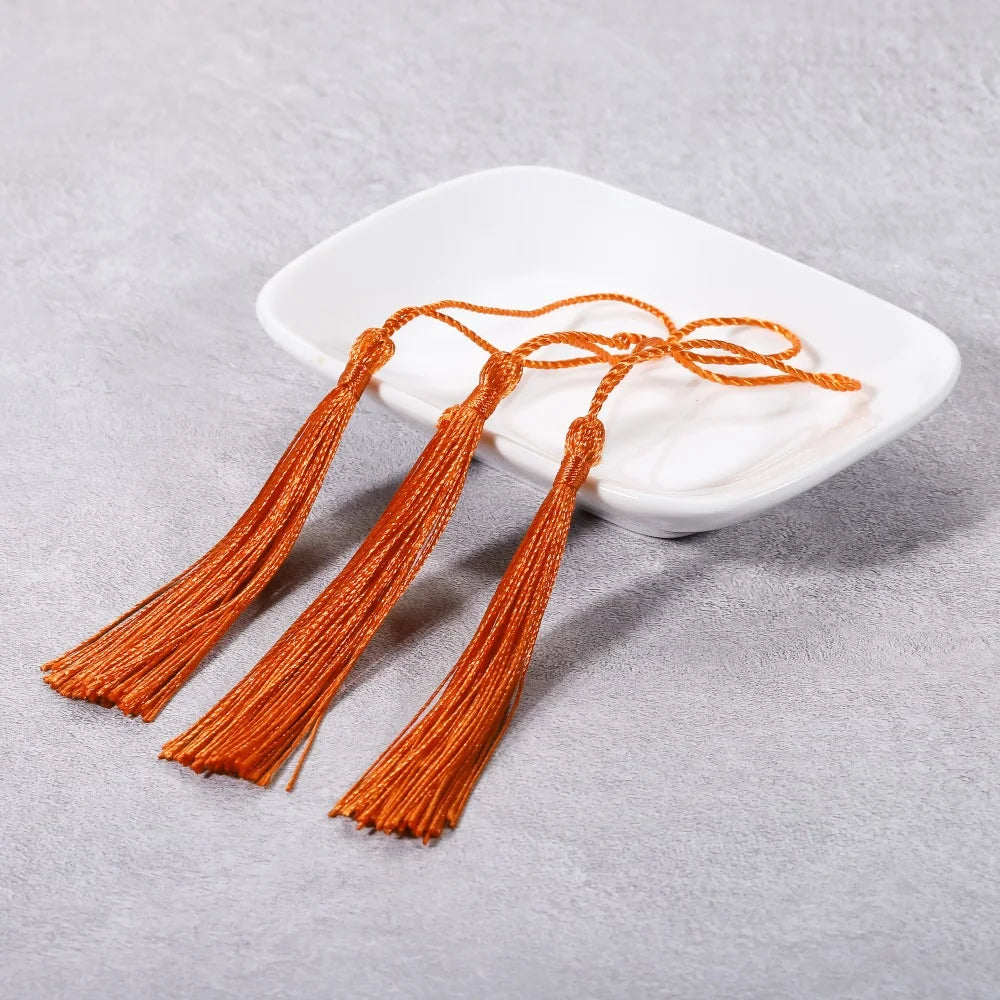 Tassel Trim Fringe Sewing Curtains Hanging Rope Silk Tassels DIY Jewelry Making