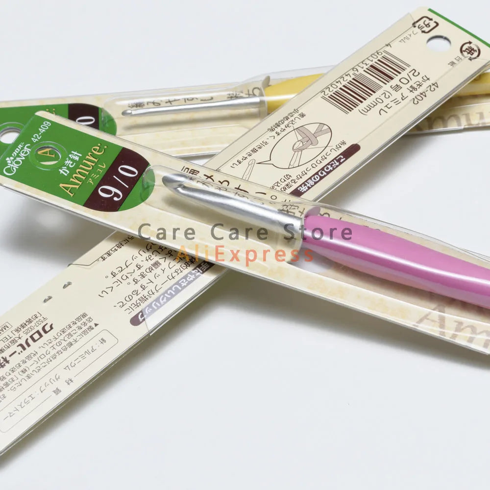 Crochet Hook, Clover Amure for Handmade Yarn Crafts & Needlework Projects
