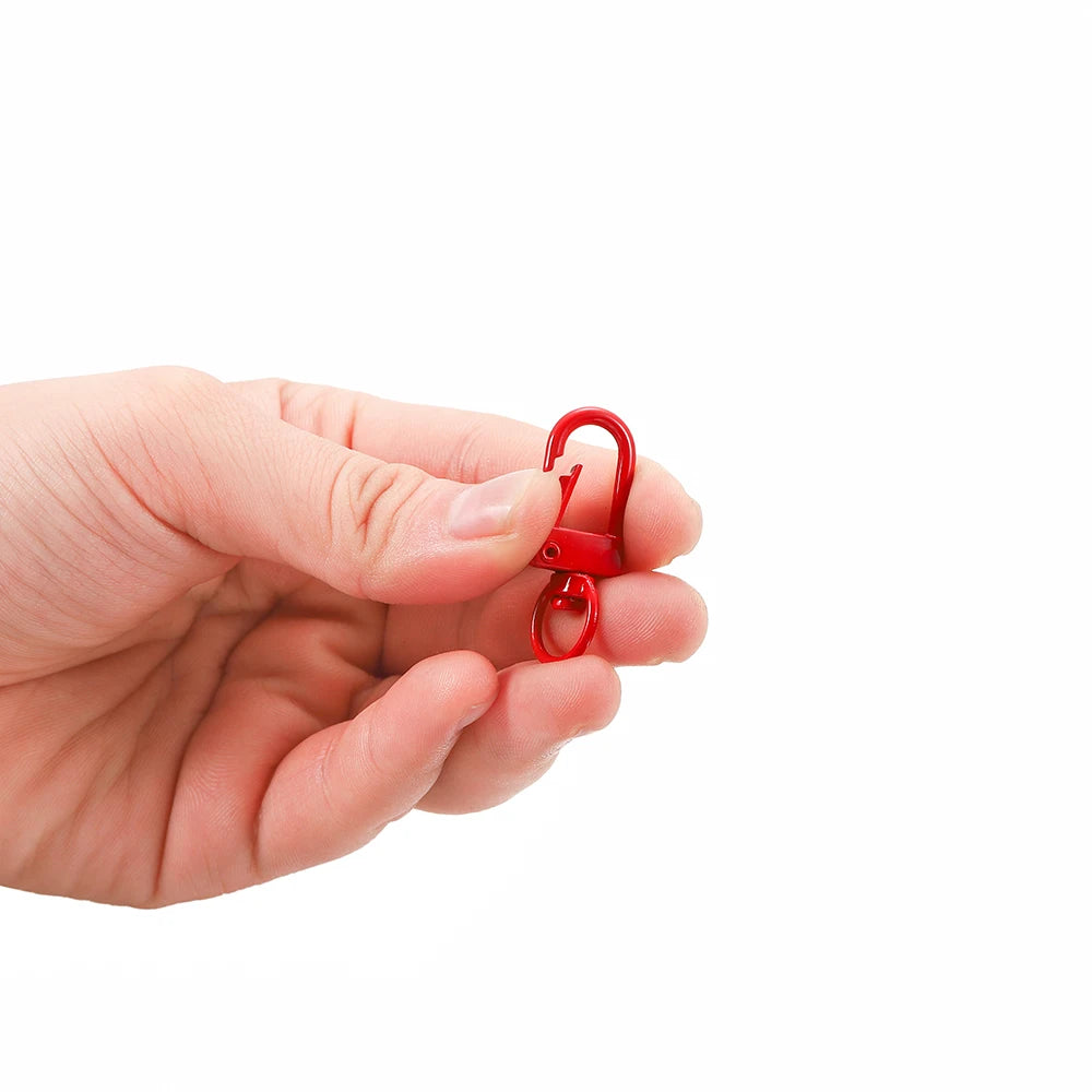 Lobster Clasps Alloy Snap Hooks Keychain Findings DIY Jewelry Making