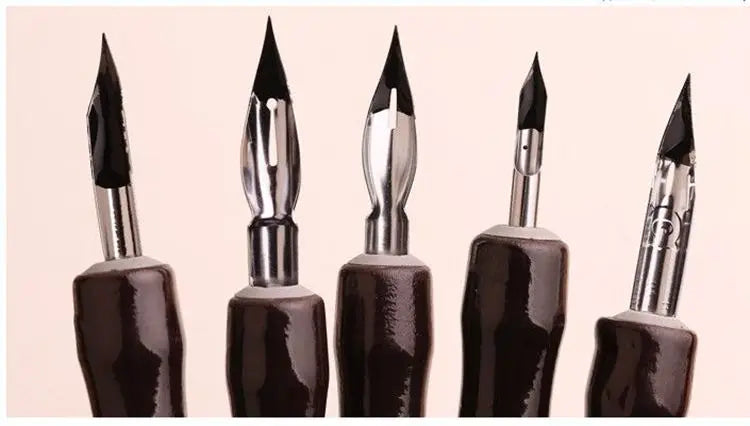 Nikko Tachikawa Dip Pen Nibs — G, D, Round, Student & Whistle Comic Nibs
