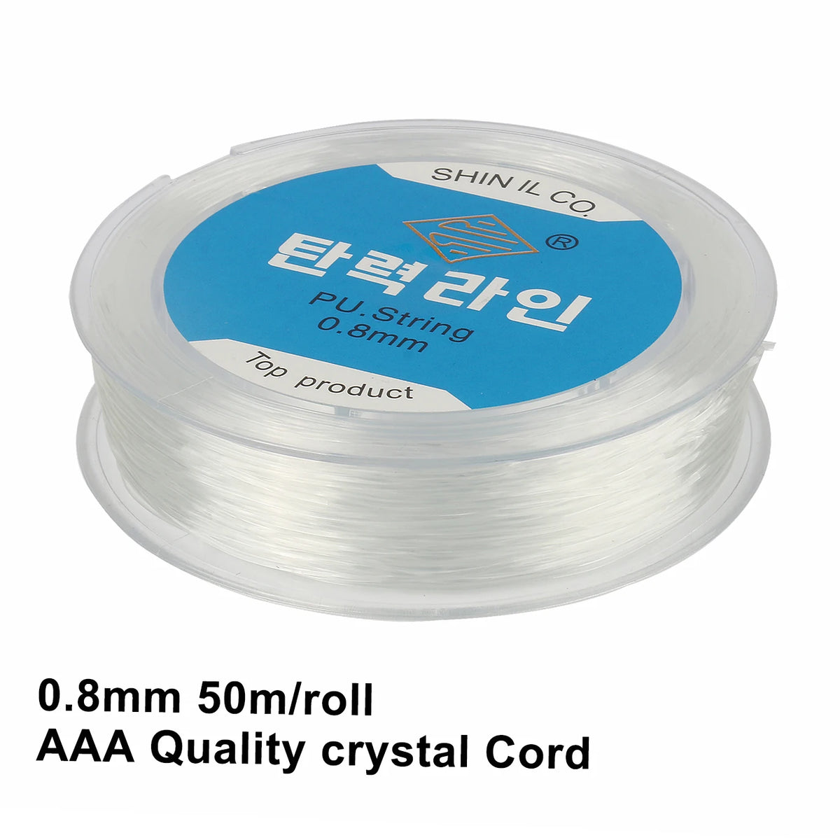 Elastic Beading Cord Clear Crystal Stringing Line DIY Jewelry Making