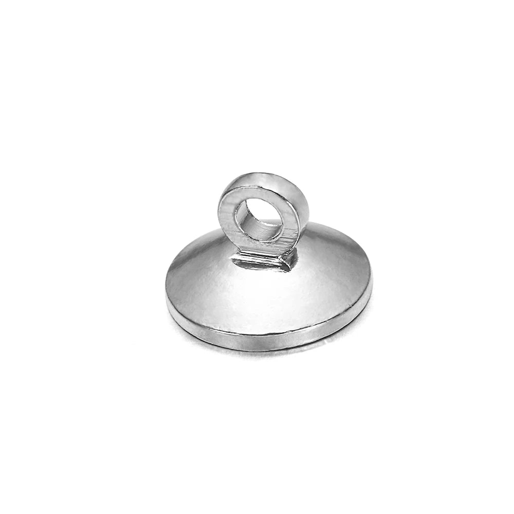 Jewelry Findings End Caps Connector Fit Round Pendants Necklace Craft Supplies