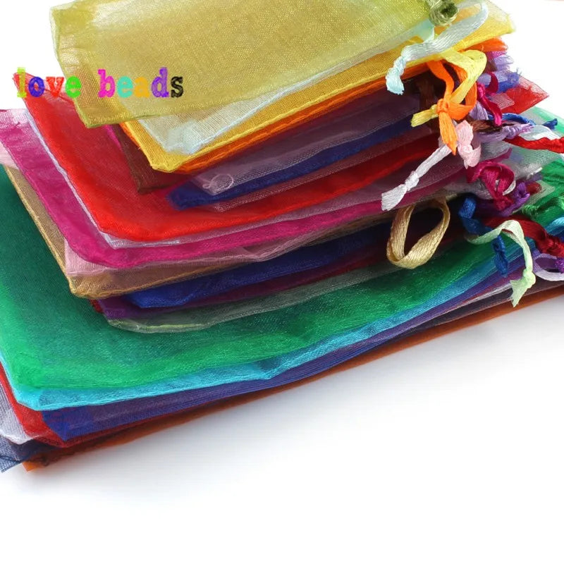 Gift Bags Organza Drawable Wedding Party Decoration Display