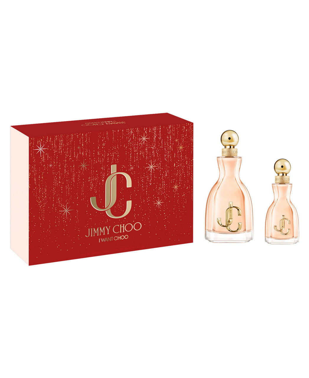 Jimmy Choo I Want Choo 2 Pcs Set For Women: 3.3 Eau De Parfum Spray + 1.3 Ea...