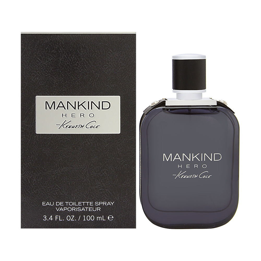 Kenneth Cole Mankind Hero Eau de Toilette 3.4 oz Men's Cologne Fragrance Spray
