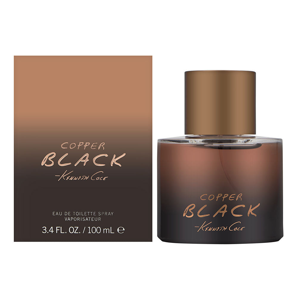 Kenneth Cole Copper Black Eau de Toilette 3.4 oz Men's Cologne Fragrance Spray