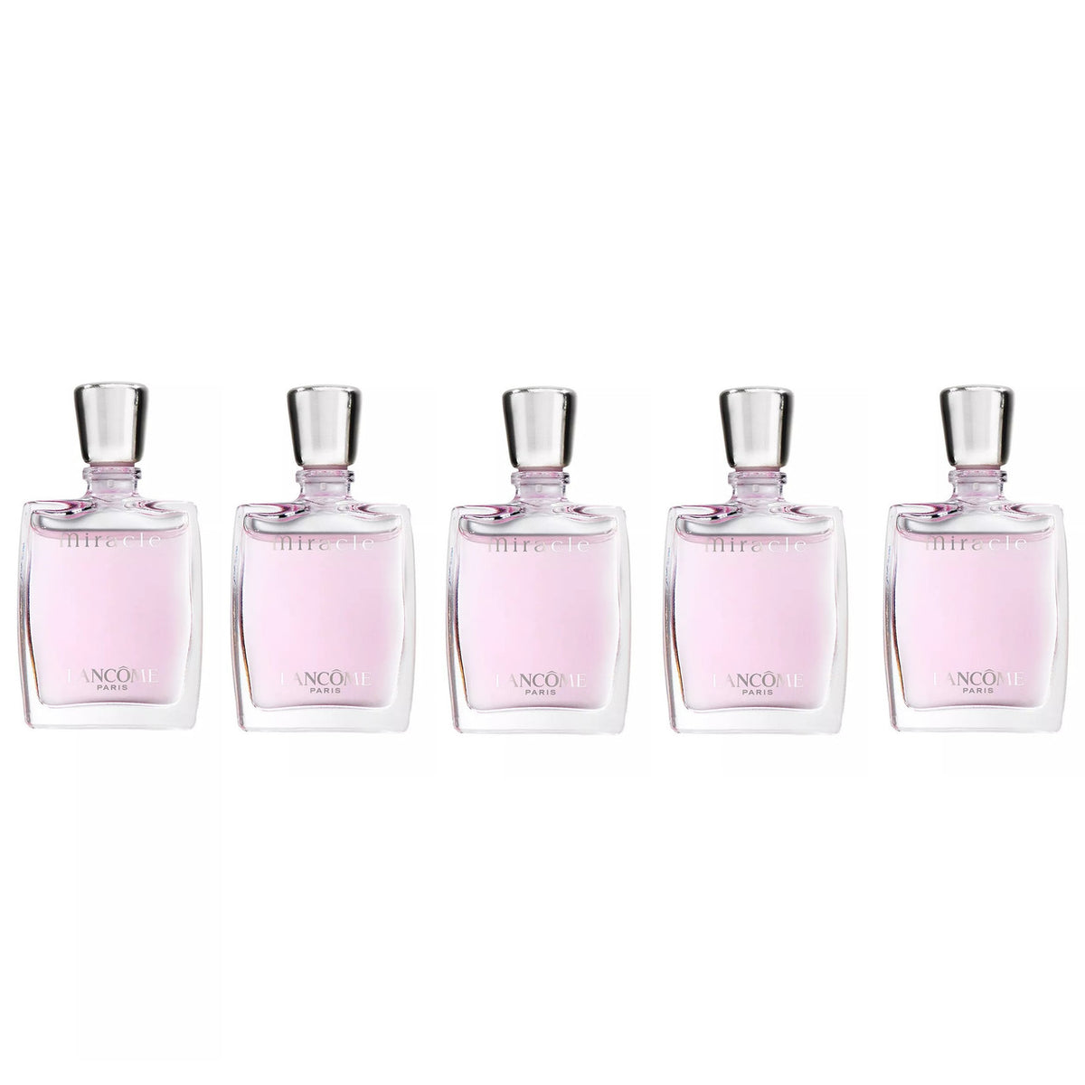 Lancome Miracle 5 Pcs Mini Set For Women: Miracle 5 X 0.16 Oz Eau De Parfum Splash