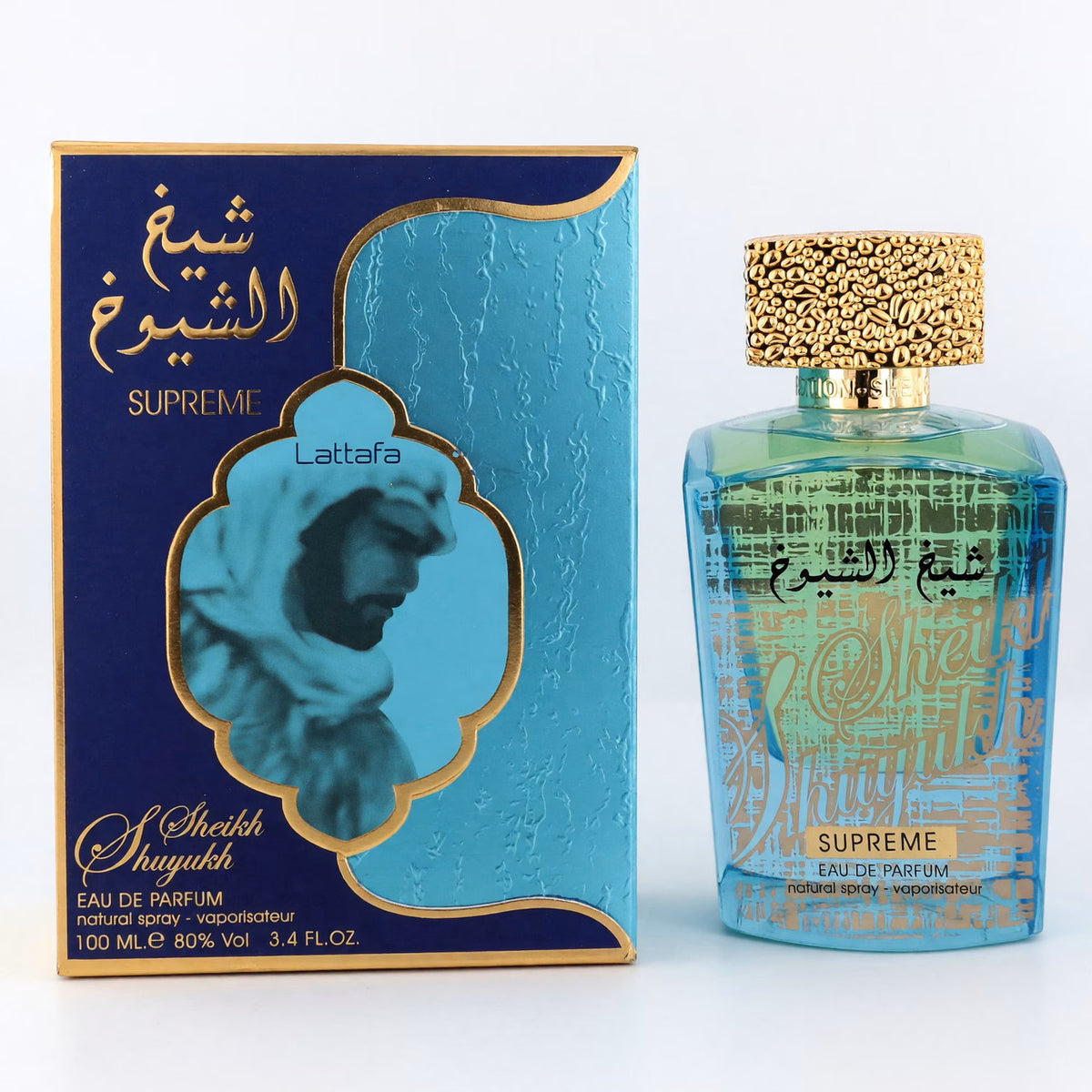 Lattafa Sheikh Shuyukh Supreme 3.4 Eau De Parfum Spray