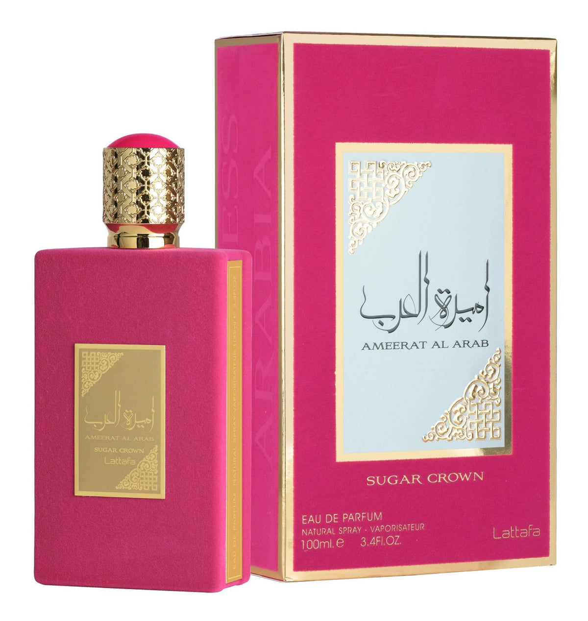 Lattafa Ameerat Al Arab Sugar Crown 3.4 Eau De Parfum Spray For Women