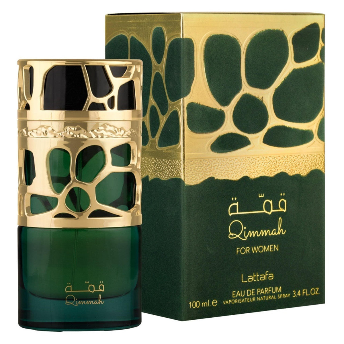 Lattafa Qimmah Eau de Parfum 3.4 oz Women's Fragrance Spray