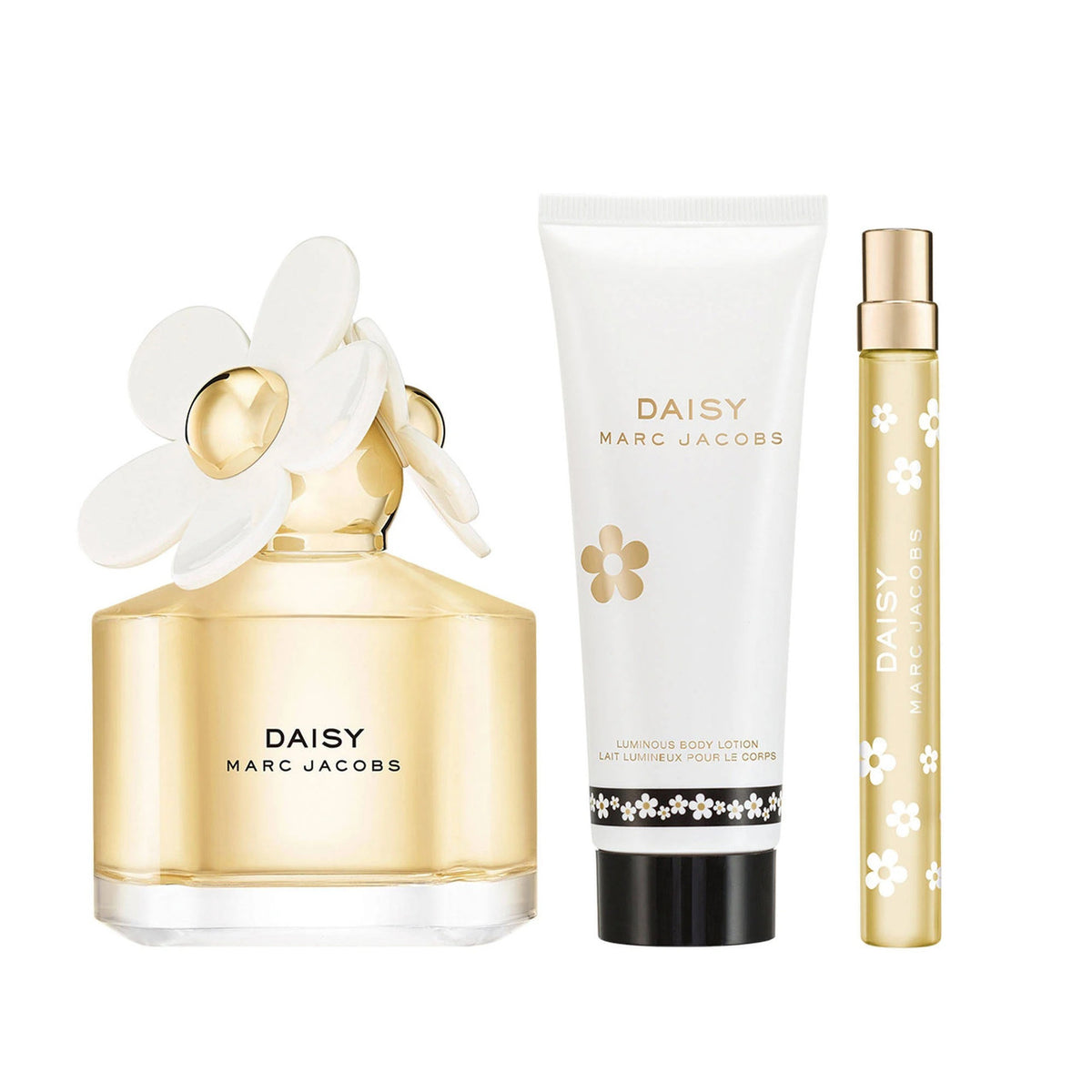 Marc Jacobs Daisy 3 Pcs Set For Women: 3.3 Eau De Toilette Spray + 0.33 Eau ...