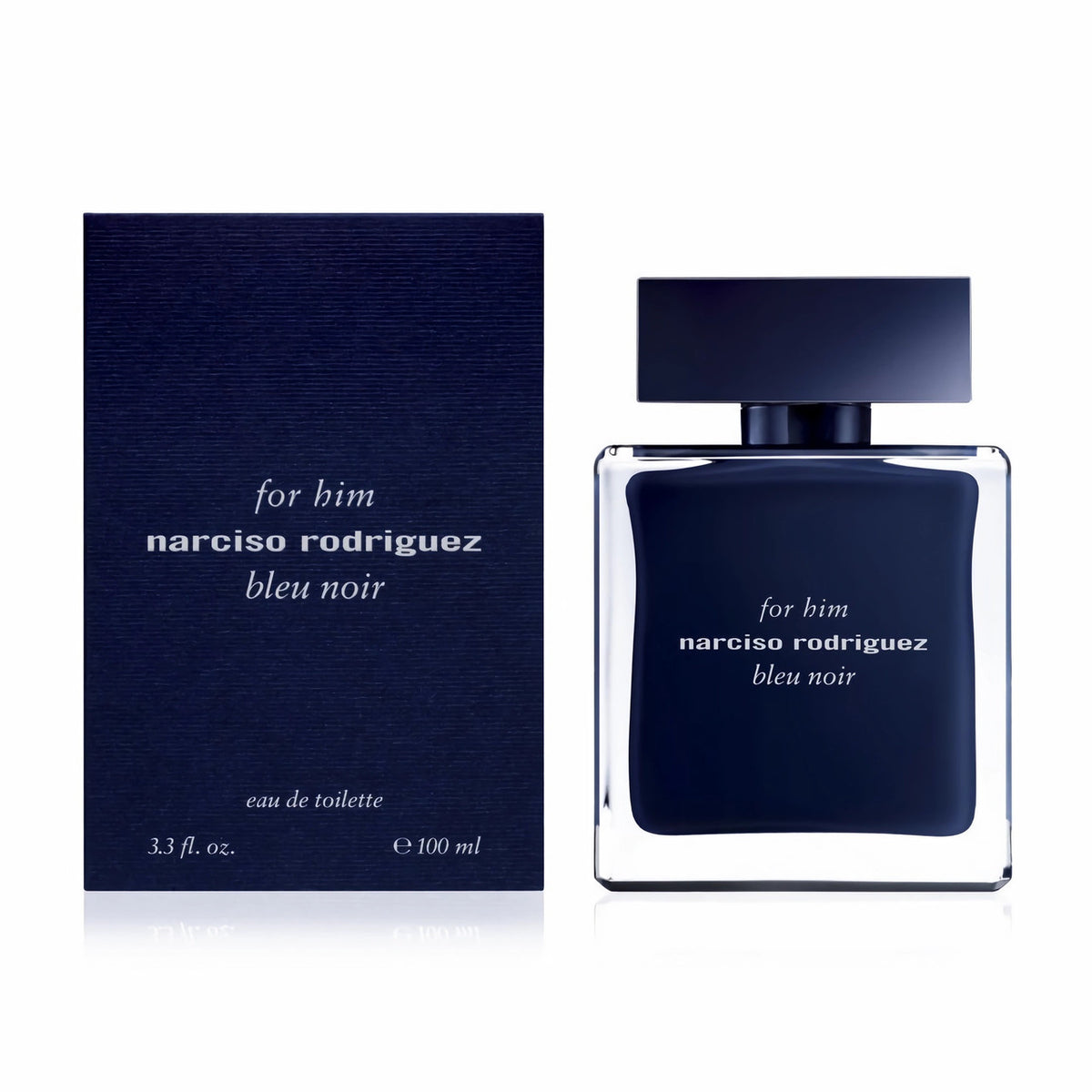 Narciso Rodriguez Bleu Noir Eau de Toilette 3.3 oz Men's Cologne Spray