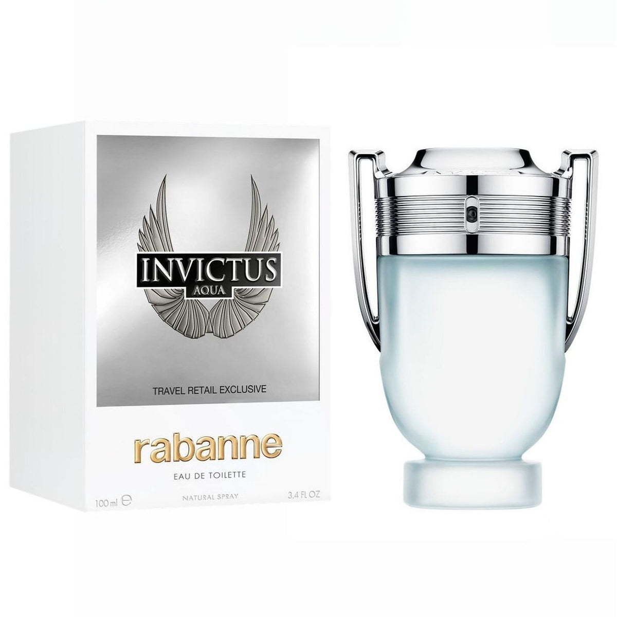 Givenchy Invictus Aqua Eau de Toilette 3.4 oz Men's Cologne Fragrance Spray